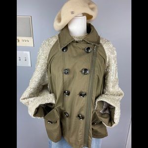 Anthropology swing jacket